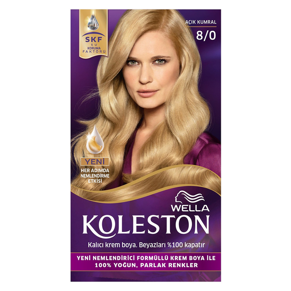 Koleston Saç Boya Set Açık Kumral 8/0