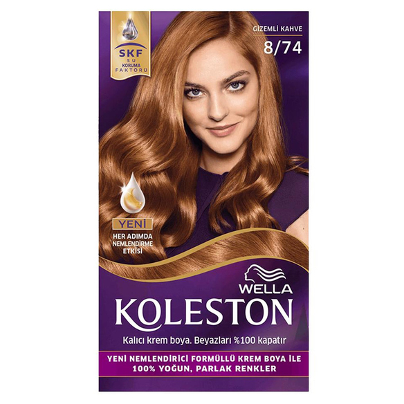 Koleston Saç Boya Set Gizemli Kahve 8/74