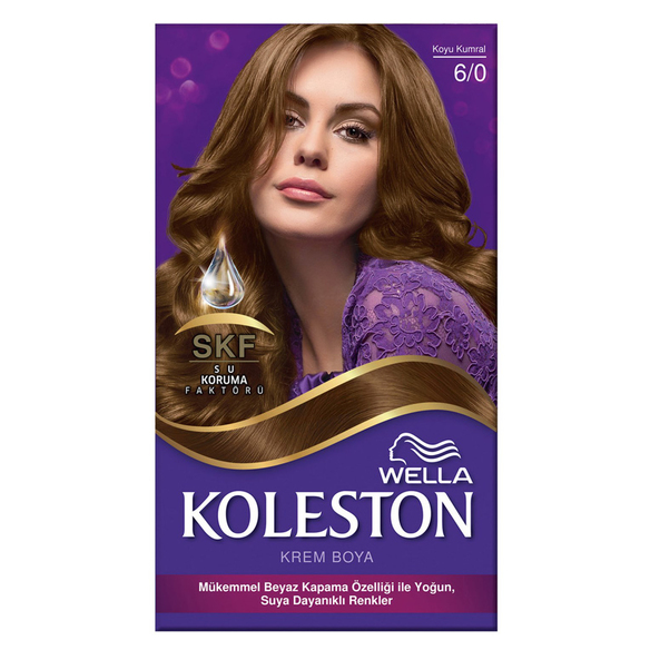 Koleston Saç Boya Set Koyu Kumral 6/0