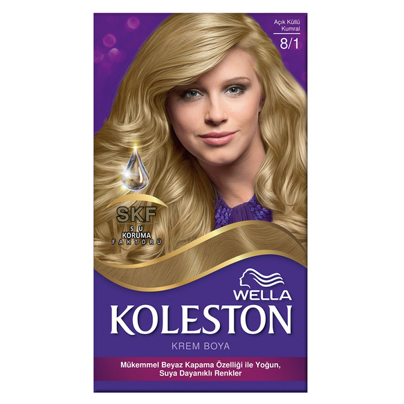 Koleston Saç Boya Set Küllü Açık Kumral 8/1