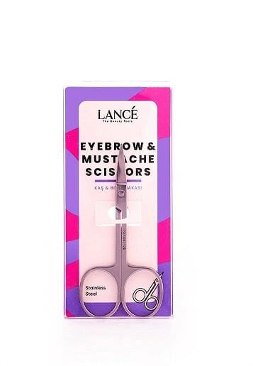 Lance Manikür Kaş/Bıyık Makası Kıvrık Uç Lnc-030