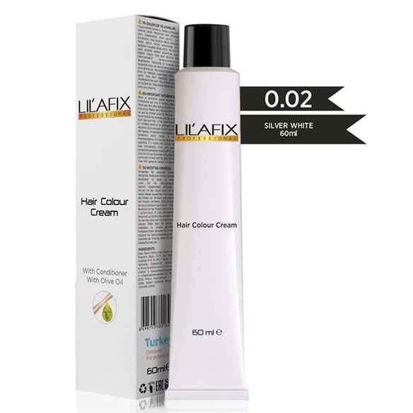 Lilafix Tüp Boya Silver White 0/02