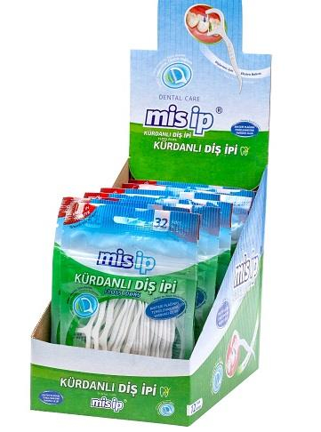 Misip Kürdanlı Diş İpi 32'li