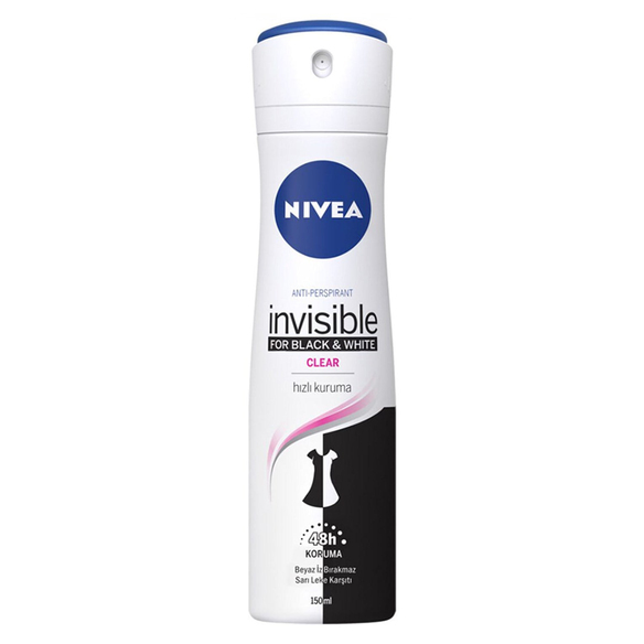 Nivea Deodorant Bayan Invisible Clear 150ml