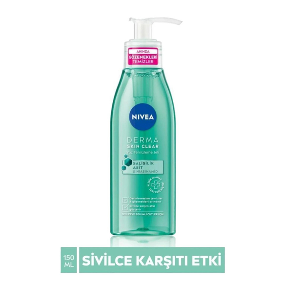 Nivea Derme Yüz Temizleme Jeli 150ml