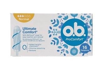O.B Pro Comford Tampon Normal 16'Lı