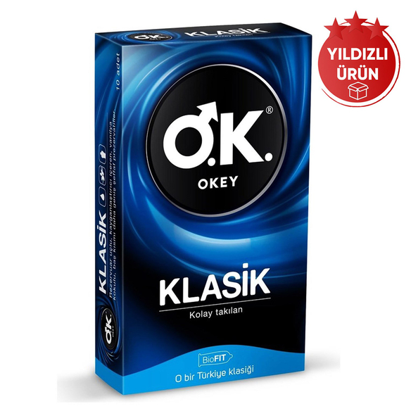 Okey Prezervatif Klasik 10lu