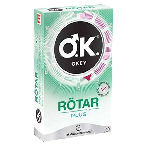 Okey Prezervatif Rötar Plus 10'lu