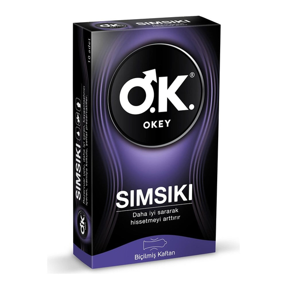Okey Prezervatif Sımsıkı 10lu