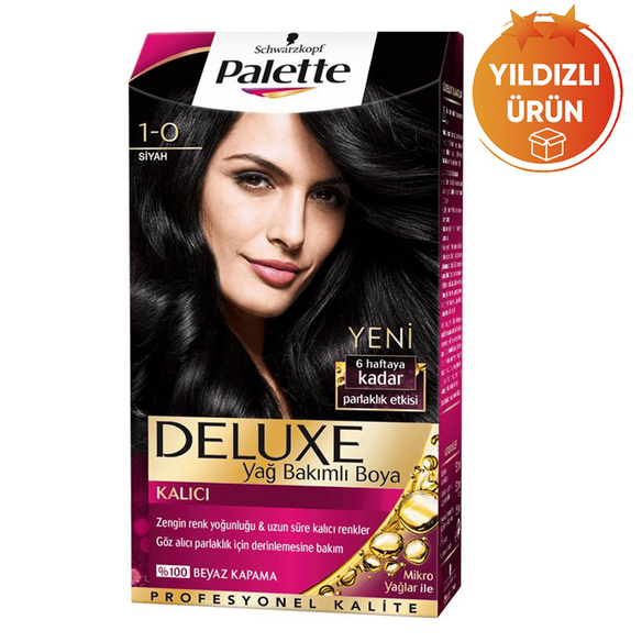 Palette Deluxe Siyah 1-0