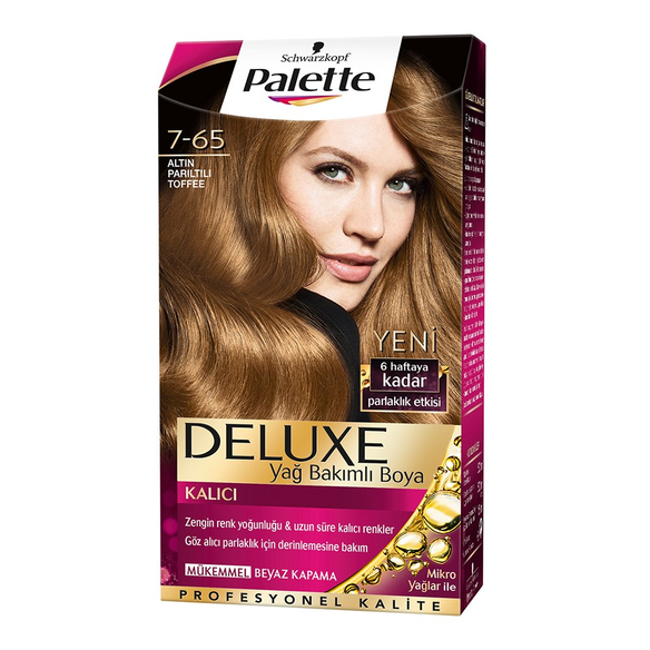 Palette Deluxe Parıltılı Toffe 7-65