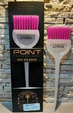 Point Saç Boya Fırçası 019 Yuvarlak Pembe
