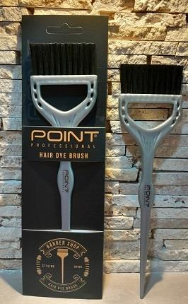 Point Saç Boya Fırçası Delikli Gri  012