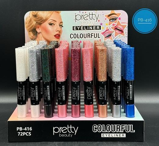 Pretty Simli Kalem Eyeliner Pb-416