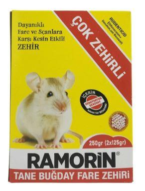 Ramorin Fare Tane Buğday Zehiri 250 Gr