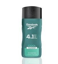 Reebok Duş Jeli 250ml Bay Cool 4İN1 Yeşil 