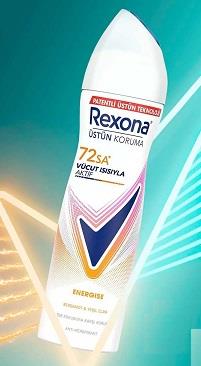 Rexona Deodorant Bayan Energise 150ml