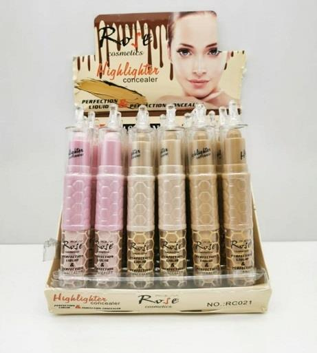 Rose Çift Taraflı Higlighter Concealer Rc-021