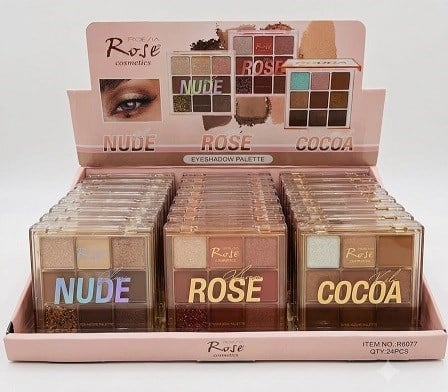 Rose Far Paleti 9'Lu Nude Cocoa R-6077
