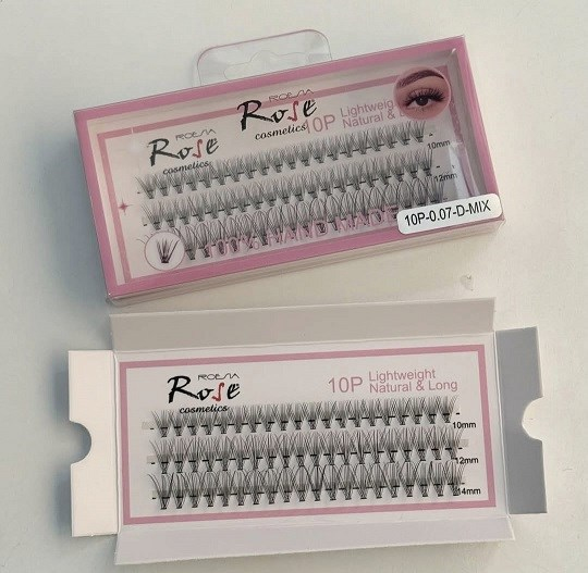 Rose Temu Kirpik Kitap 20-30-40 P 07 D Mıx