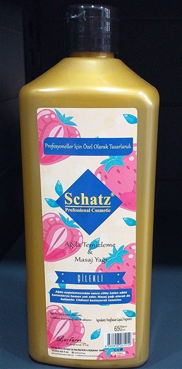 Schatz Ağda Yağı 650ml Çilekli