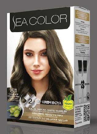 Sea Color Set 8.11 Yoğun Açık Kullu Kumral