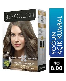 Sea Color Set 8.00 Yoğun Açık Kumral
