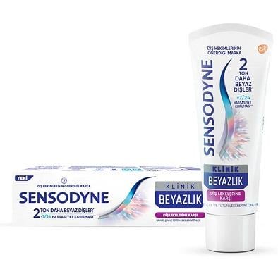 Sensodyne Diş Macunu Klinik Diş Lekelerine Karşı 75Ml