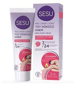 Sesu Tüy Dökücü Krem Hassas-Sensitive 100ml