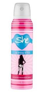 She Deodorant Bayan Pretty 150ml