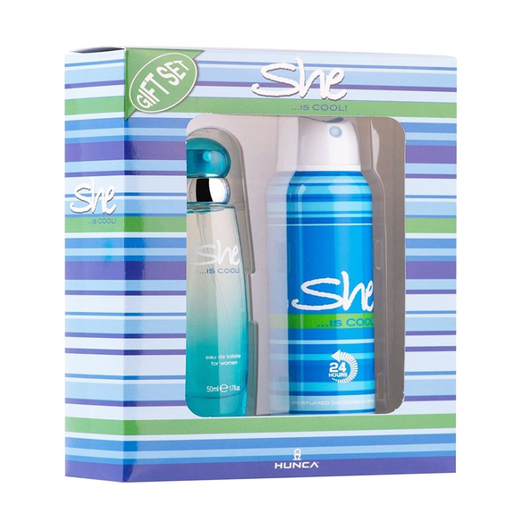 She Edt 50+Deodorant Bayan Cool 150ml