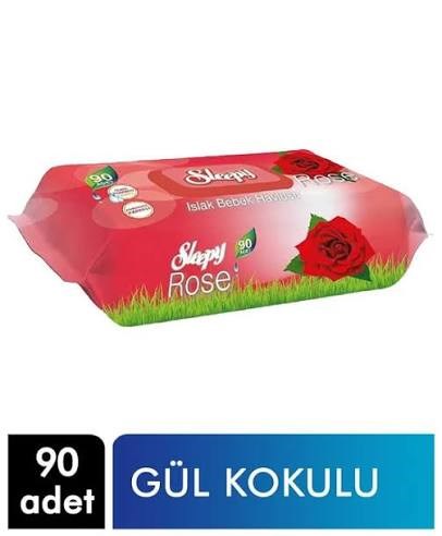 Sleepy Islak Havlu Gül 90'lı