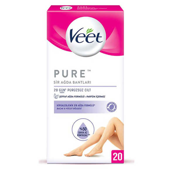 Veet Sir Ağda Bandı Pure