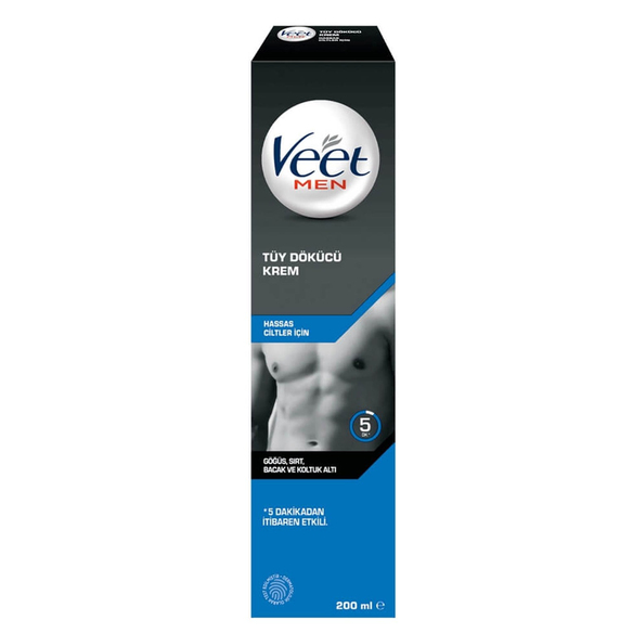 Veet Tüy Dökücü Krem Men Hassas 200ml