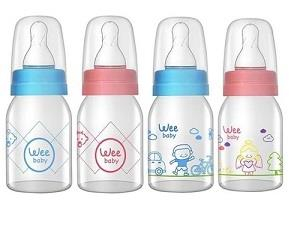 Wee Baby 851 Plastik Biberon 125ml