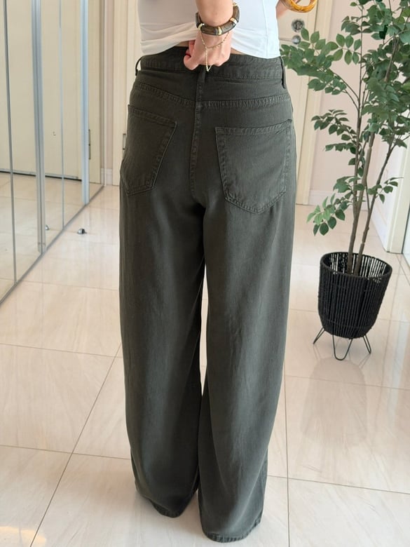 Premium Tensel Jean - Haki