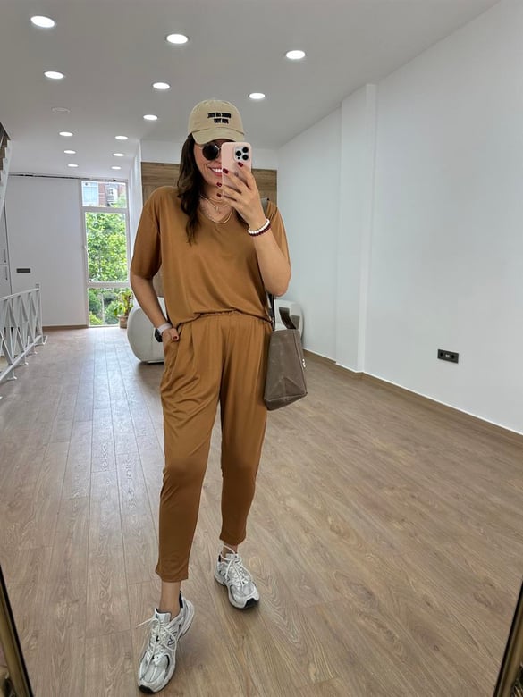 %100 Modal Takım-Camel