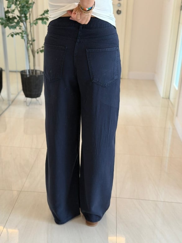 Premium Tensel Jean - Lacivert