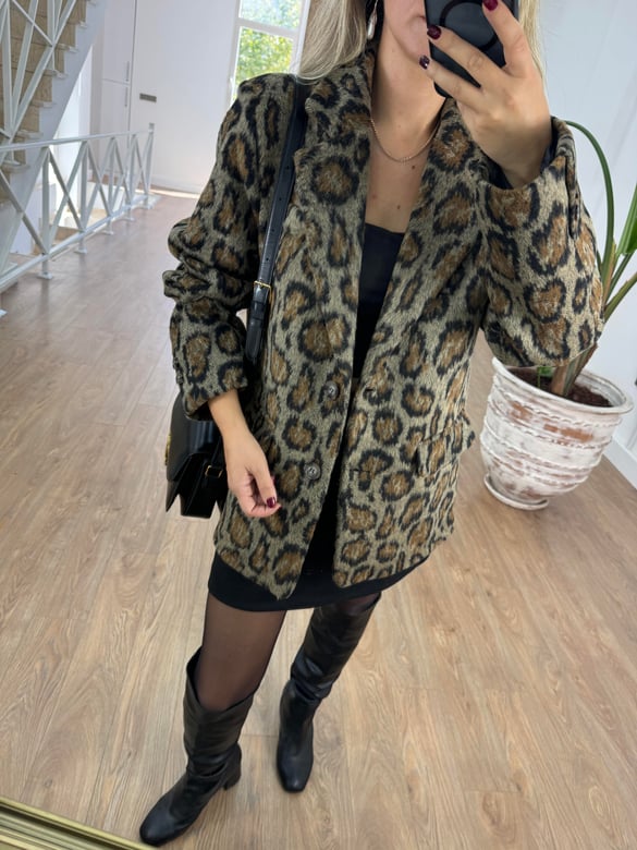 Marka Model Kaşe Blazer Ceket 