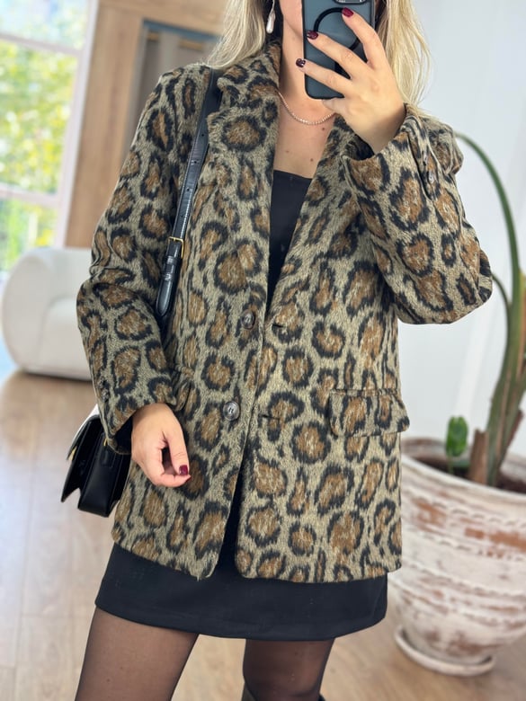 Marka Model Kaşe Blazer Ceket 