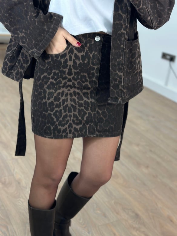 Leopar Mini Etek 