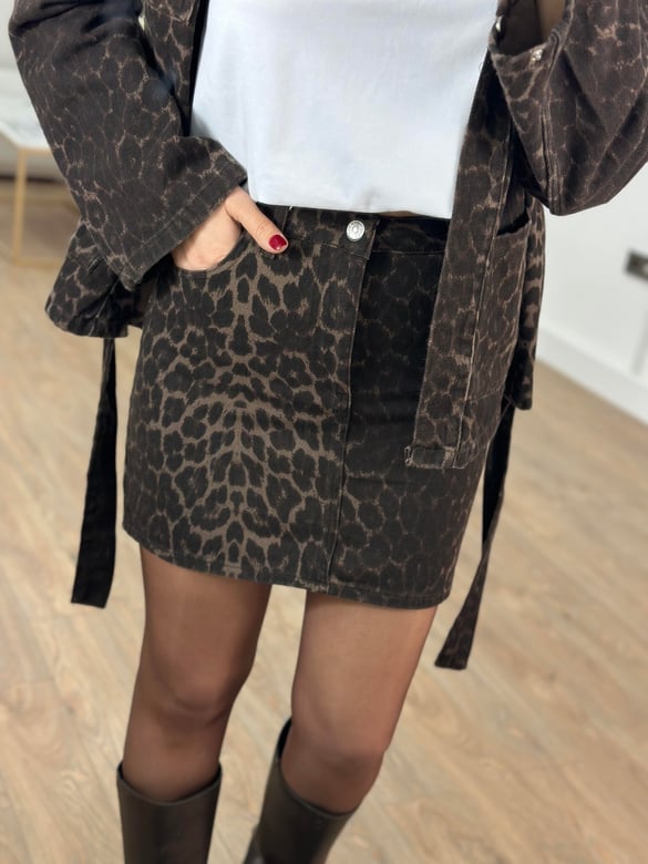 Leopar Mini Etek 