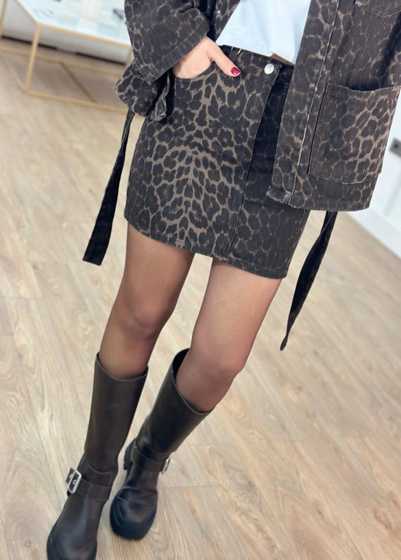 Leopar Mini Etek 
