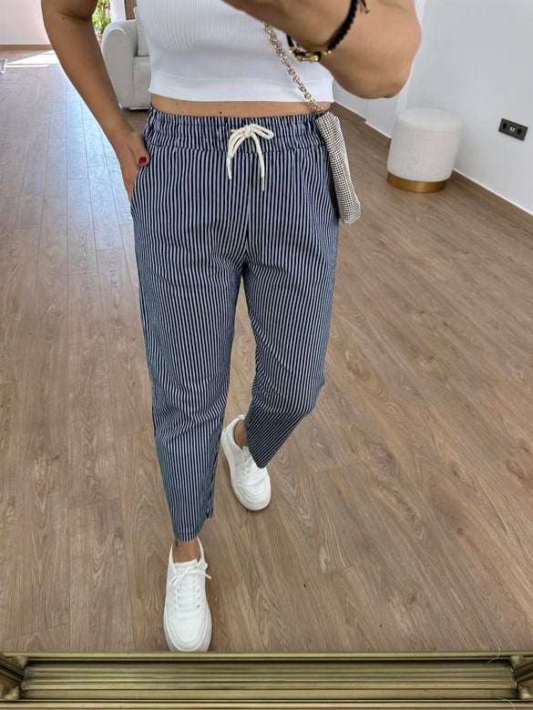 Likralı Gabardin Pantolon
