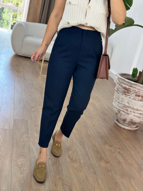 Marka Model Flatolu Pantolon - Lacivert