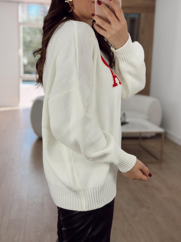Marka Model Logolu Kazak-Ekru