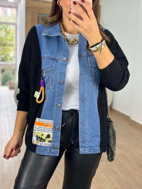 Marka Model Tasarım Denim Ceket