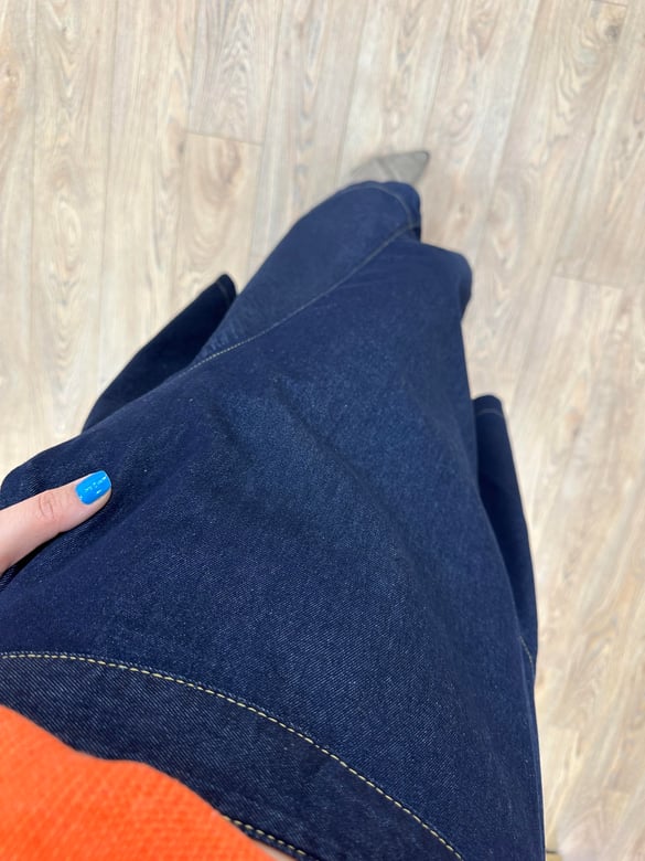 Midi Boy Denim Etek 