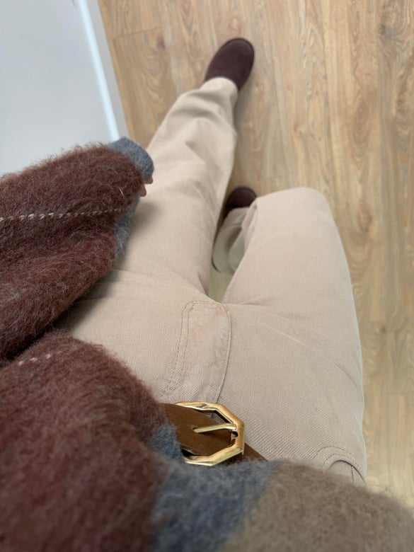 Orijinal Marka Straight  Jean - Vizon