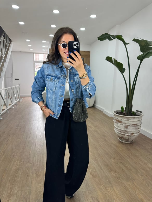 Orjinal Marka Basic Denim Ceket